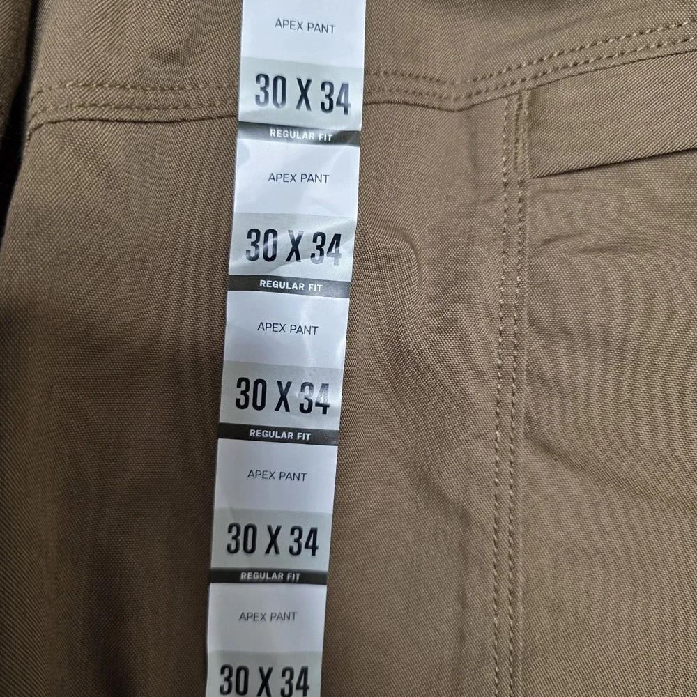 NWT 5.11 Mens 30X34 Tactical Apex Cargo Pant Stretch Battle Brown Regular Fit
